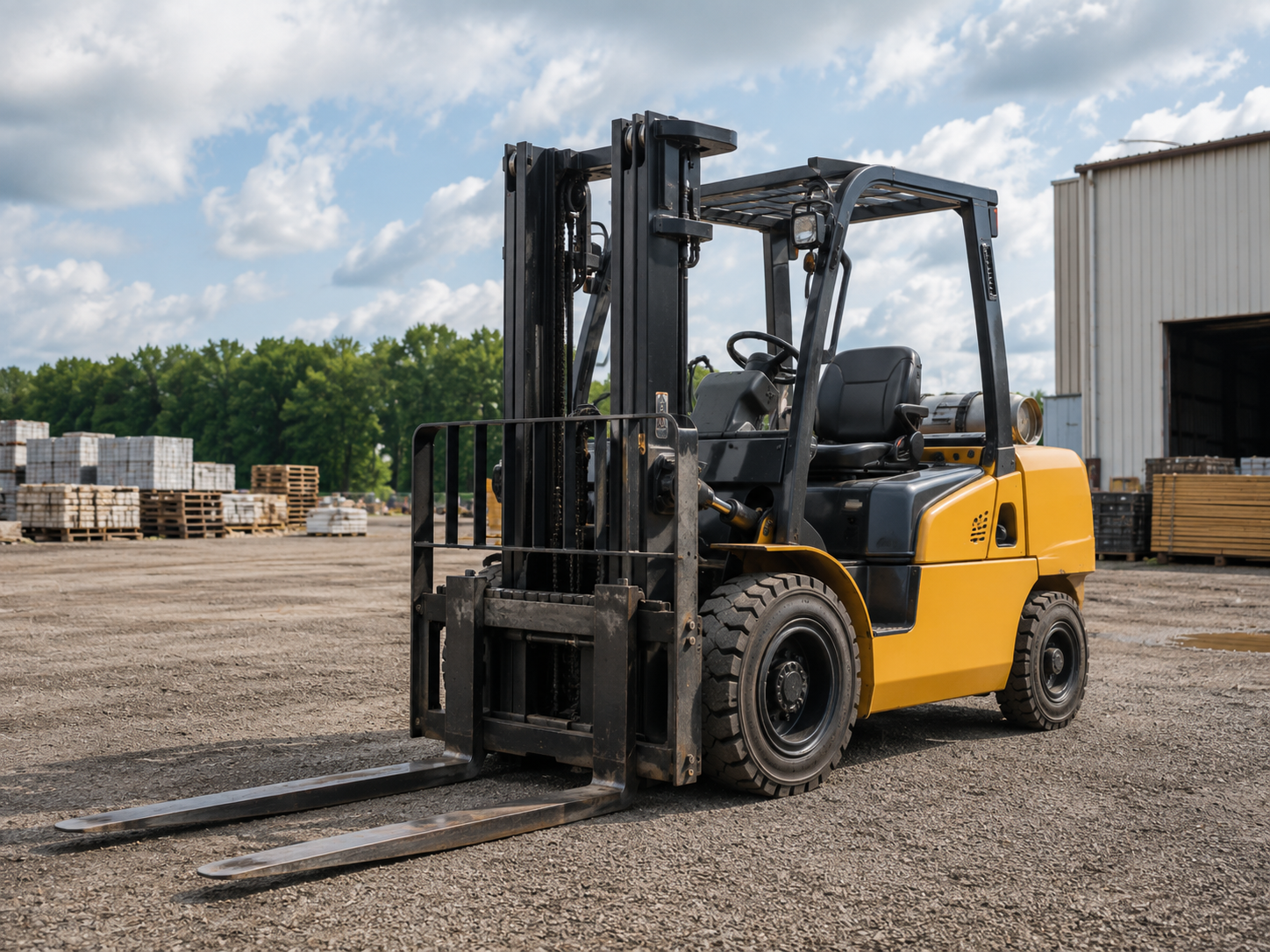 Forklifts and industrial equipment from Japan
