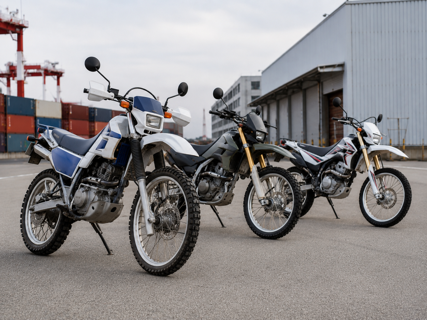 Off-road and dual-purpose motorcycles from Japan
