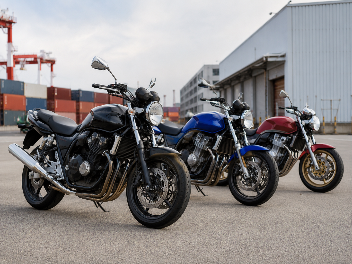 Road motorcycles from Japan for export