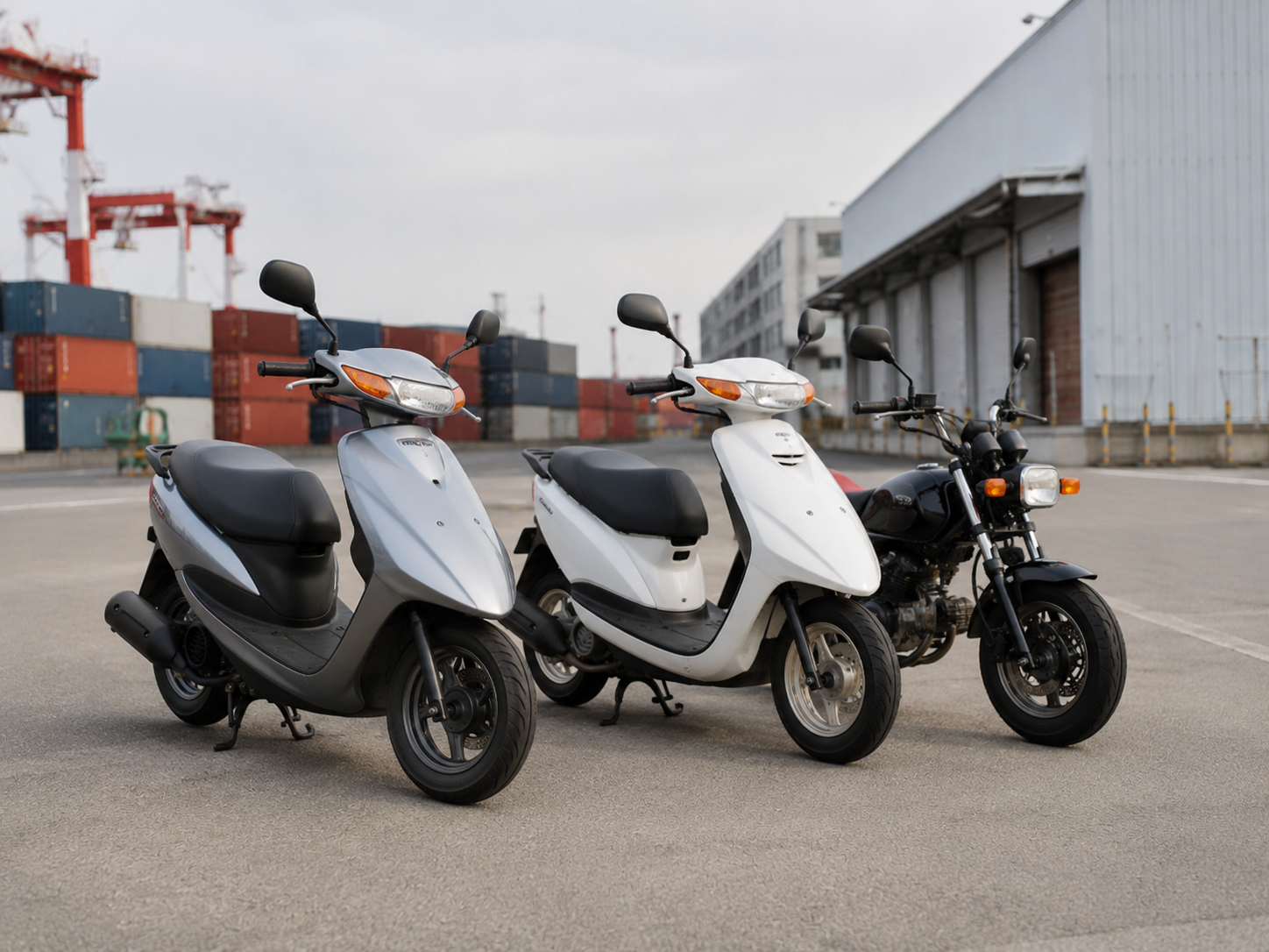 Scooters and urban bikes from Japan