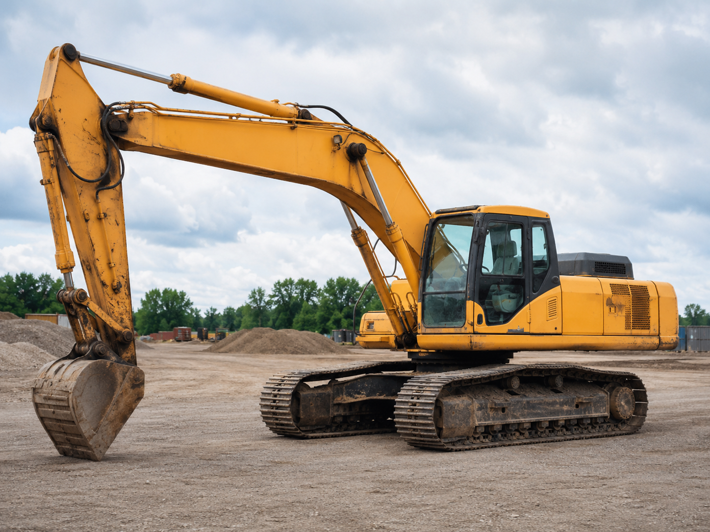 Used excavators from Japan for export