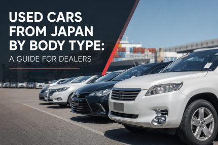 Used cars from Japan by body type: a guide for dealers